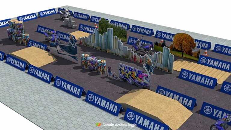 Test Ride Creative Desain Test Ride Yamaha - Desain Arsitek Jogja