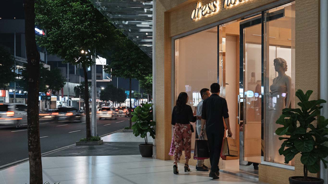 Butik Dress House Semarang karya Desain Arsitek Jogja