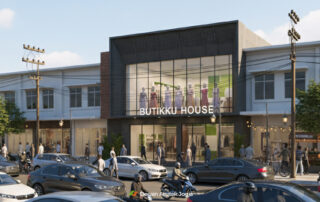 Arsitektur Komersial dengan Style Industrial Minimalis, Butik Blanja karya Desain Arsitek Jogja