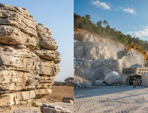 Proses Pembuatan Batu Kapur untuk Fondasi Rumah, dari Alam hingga Siap Pakai
