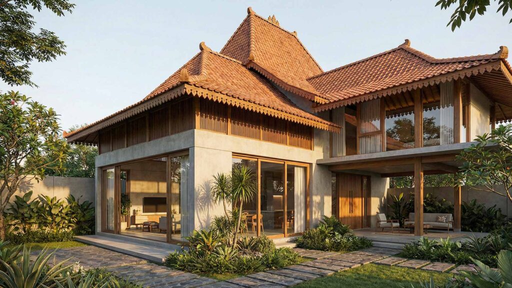 Desain Arsitek - Jenis Atap Limasan 03