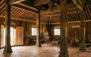 Desain Arsitek Jogja - Interior Rumah Joglo Soko Guru