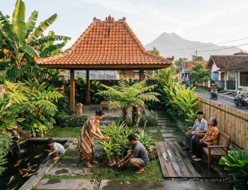 Taman Tropis Modern Khas Jogja: Perpaduan Alam, Iklim, dan Desain Kontemporer