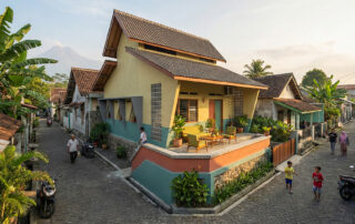 Rumah Gaya Jengki Desain Arsitek Jogja - Studio DAJ view 01