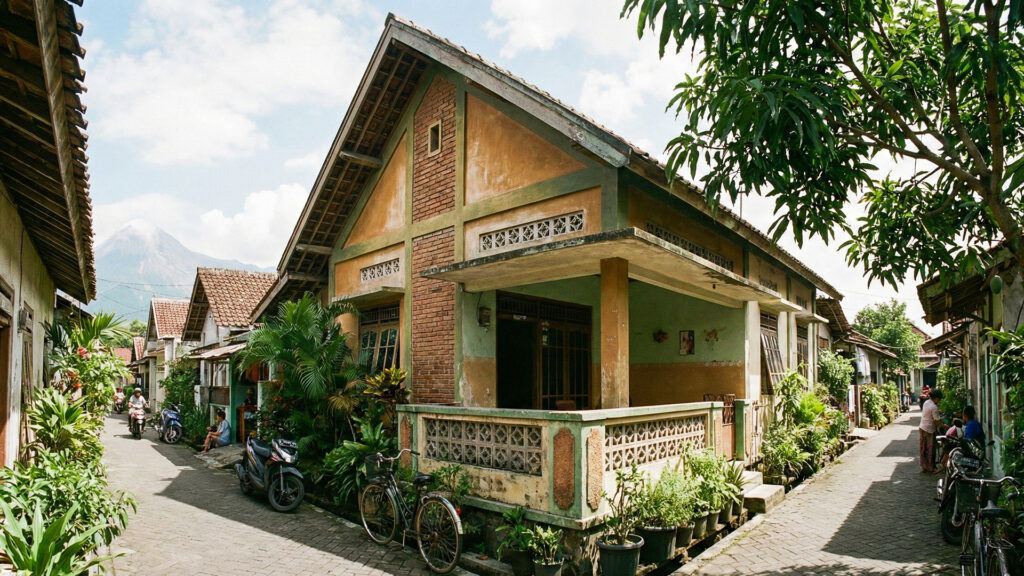 Rumah Gaya Jengki Desain Arsitek Jogja - Studio DAJ view 03