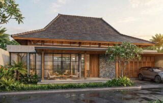 Desain Arsitek Jogja - Inspirasi Desain Fasad Rumah Jogja Atap Tradisional