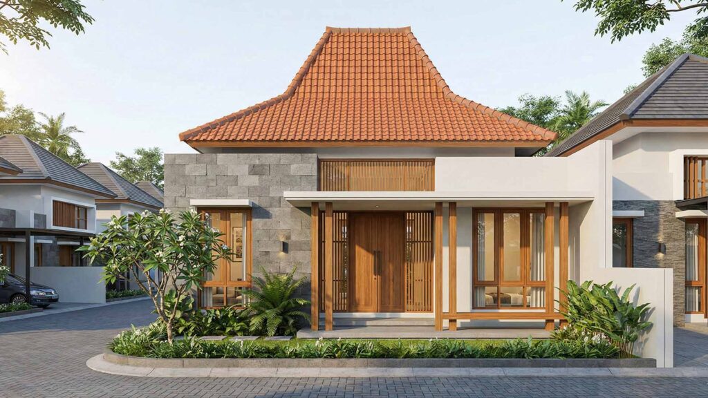 Desain Arsitek Jogja - Inspirasi Desain Fasad Rumah Jogja Style Modern Minimalis