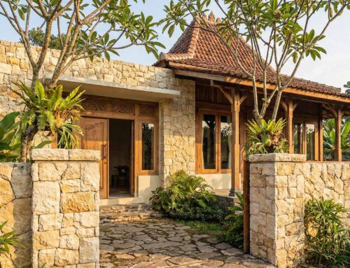 Penerapan Batu Kapur Gunungkidul pada Fasad Rumah: Estetika Alami Khas Jogja