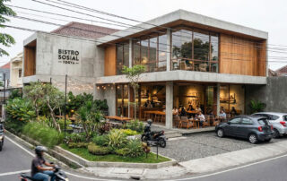 Desain Bistro Kontemporer Desain Arsitek Jogja view 01