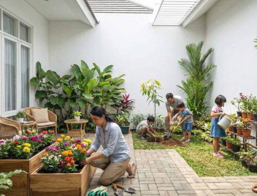 Fungsi Taman pada Bangunan Rumah Tinggal