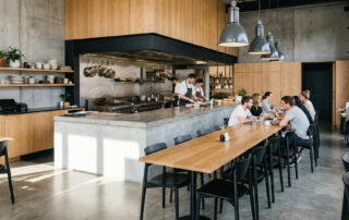 Interior Resto Open Kitchen- Desain Arsitek Jogja view 1