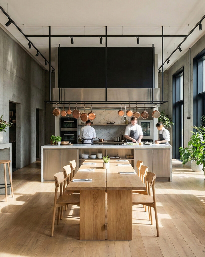 Interior Resto Open Kitchen- Desain Arsitek Jogja view 5