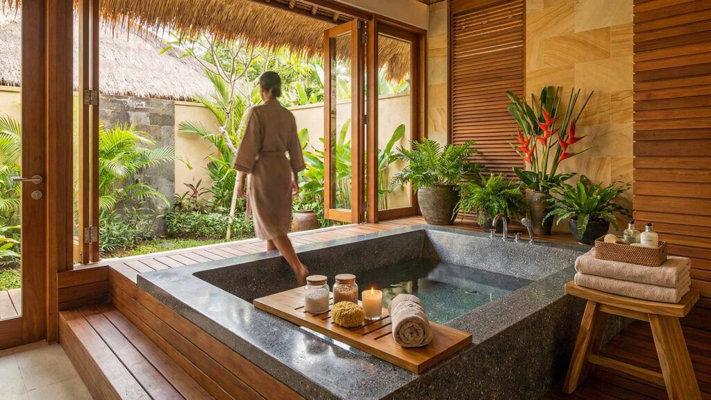 Jenis Bathup Kamar Mandi Desain Arsitek Jogja - Studio DAJ BuiltIn Bathup