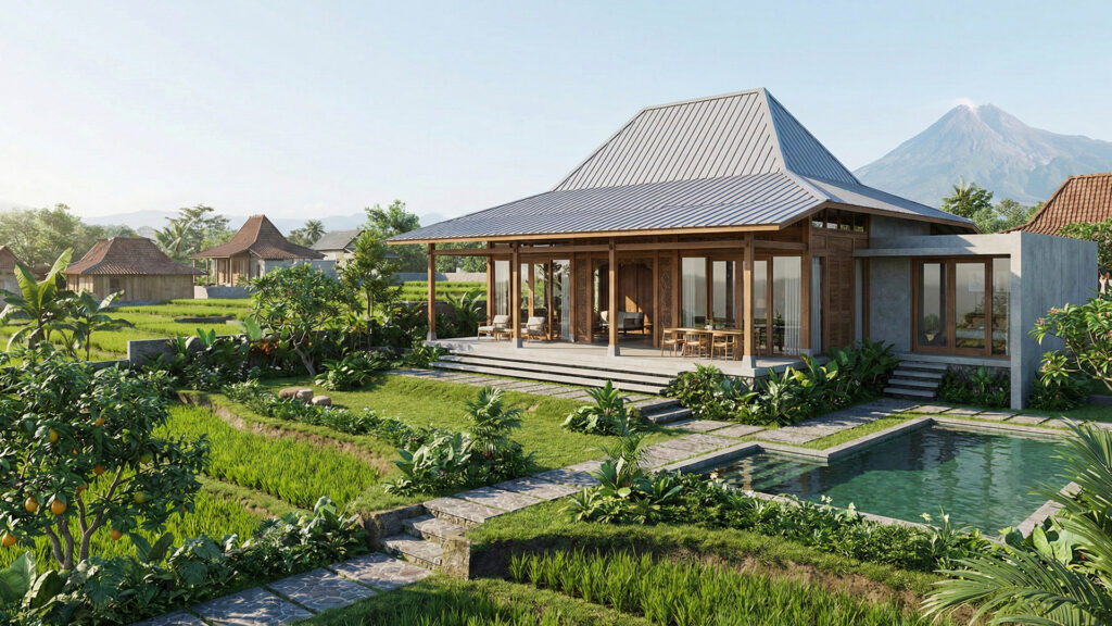 Sejarah Rumah Limasan di Indonesia - Desain Arsitek Jogja Rumah Minimalis