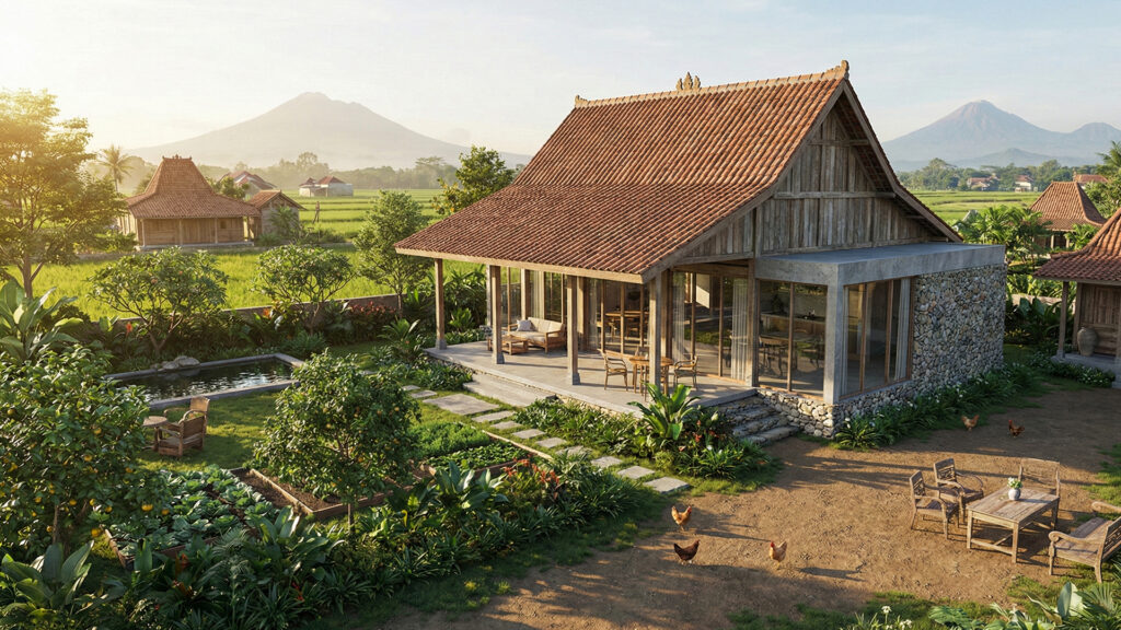 Sejarah Rumah Limasan di Indonesia - Desain Arsitek Jogja Rumah Kampung