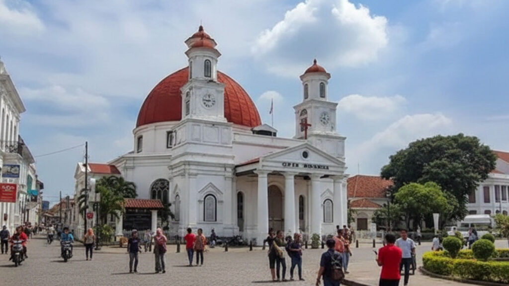 Bangunan dengan Arsitektur Menarik di Semarang, Jawa Tengah