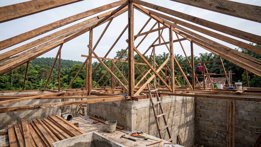 Jasa Arsitek Jogja DAJ Studio - Keunggulan Rangka Atap Kayu dalam Perspektif Arsitektur 02