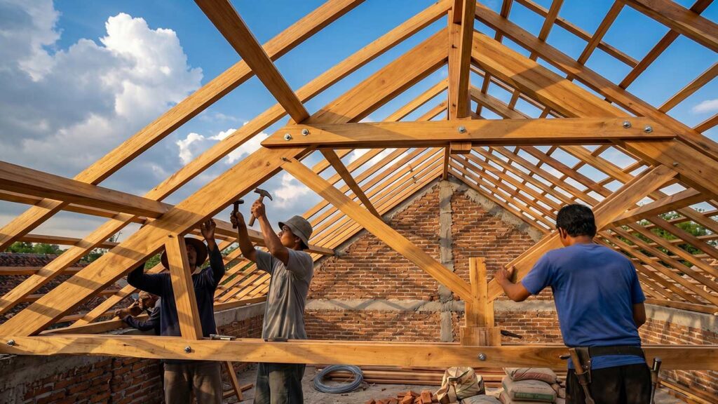 Keunggulan Rangka Atap Kayu dalam Perspektif Arsitektur - Desain Arsitek Jogja 03