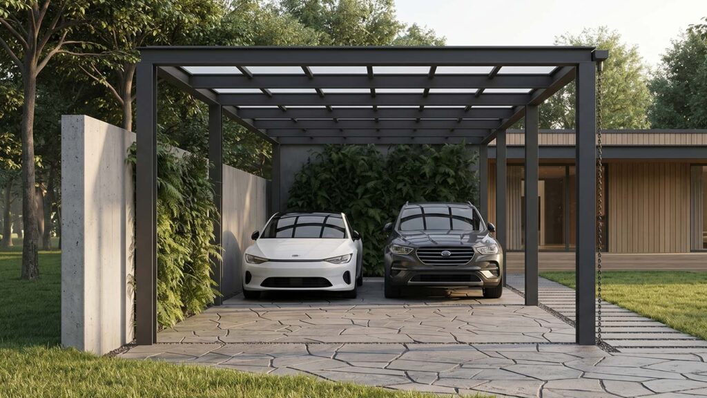 Tips Mendesain Carport yang Estetik dan Fungsional - Desain Arsitek Jogja 04