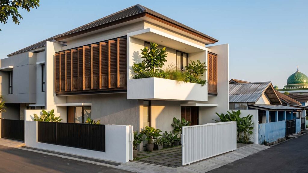Jasa Arsitek Jogja DAJ Studio - Fungsi Menaikkan Level Rumah terhadap Jalan 04