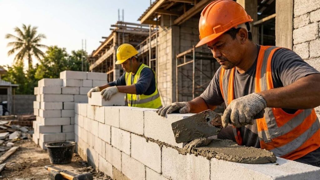 Jasa Arsitek Jogja DAJ Studio - Keunggulan Menggunakan Material Bata Ringan Hebel untuk Dinding Rumah 03