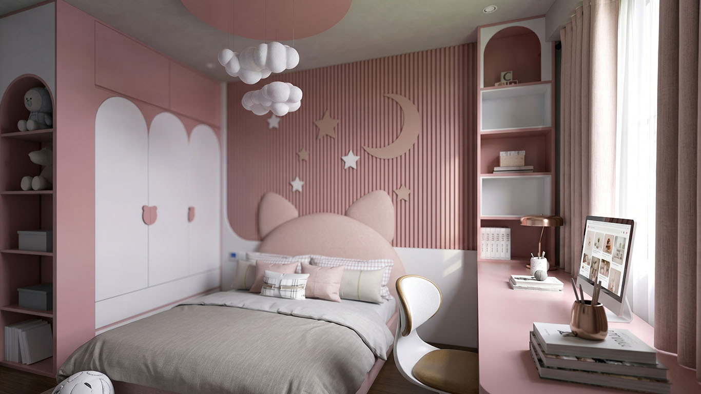 Tips Desain Kamar Tidur Anak yang Nyaman dan Fungsional - Desain Arsitek Jogja 01