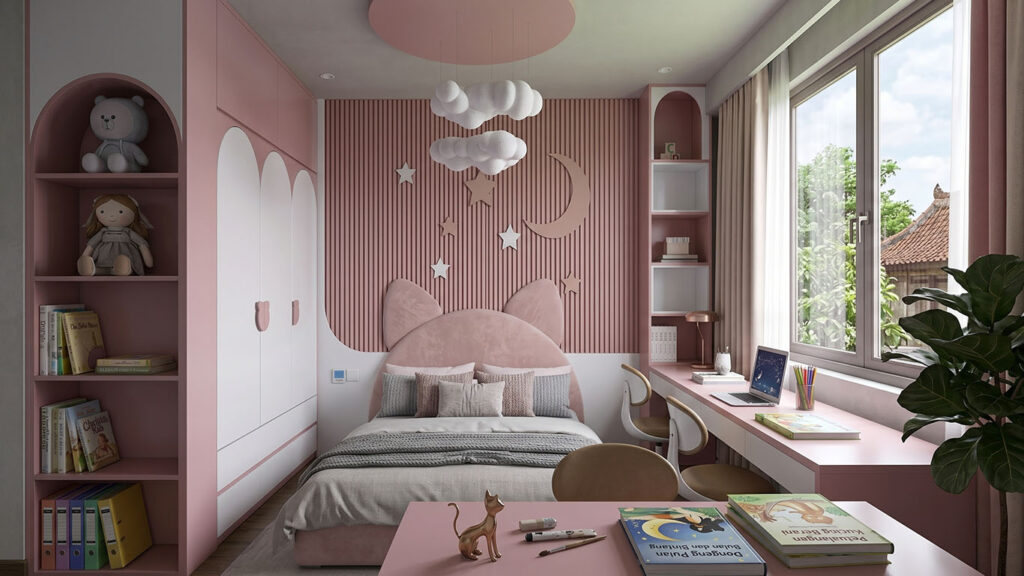 Tips Desain Kamar Tidur Anak yang Nyaman dan Fungsional - Desain Arsitek Jogja 03