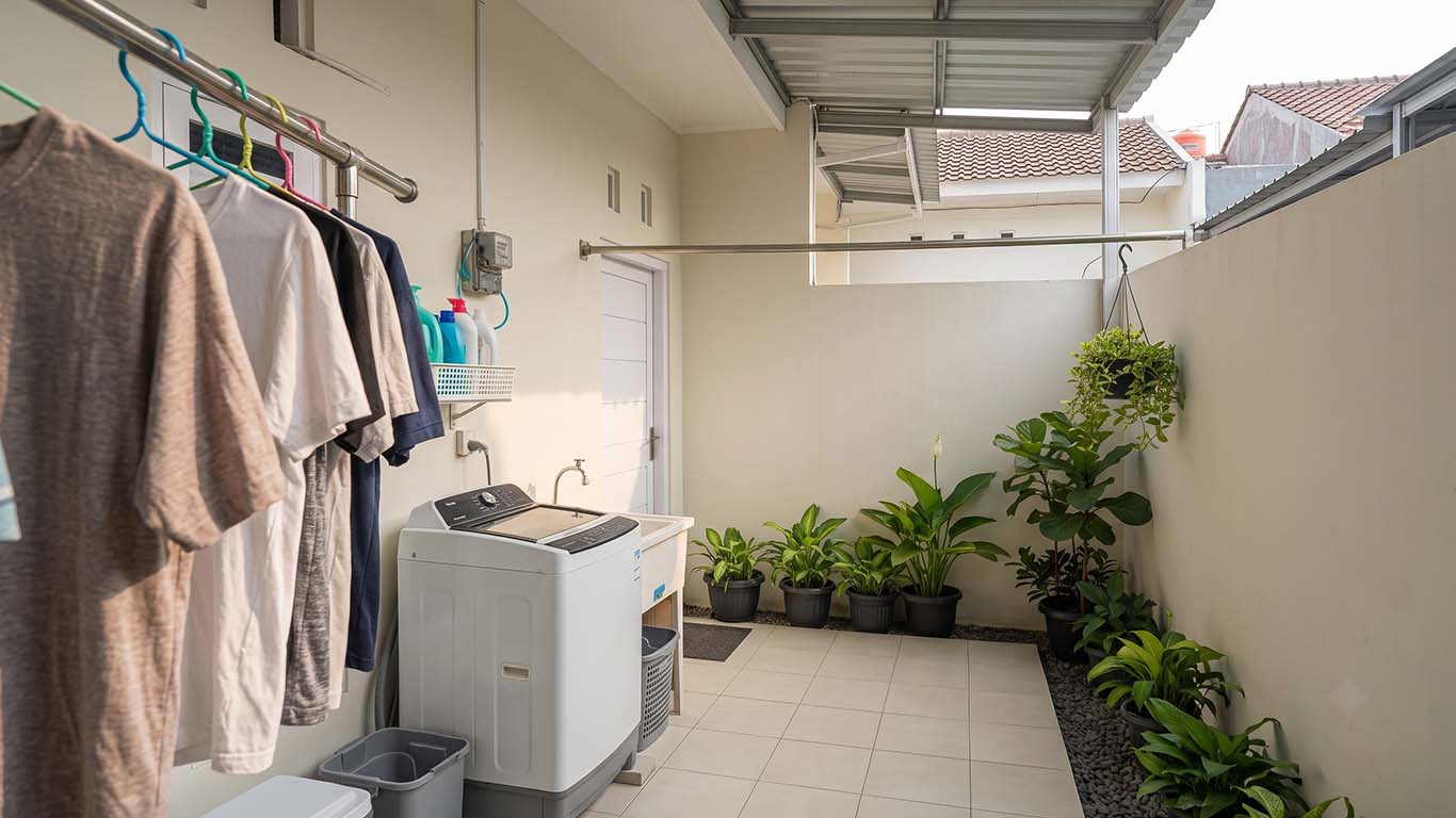 Jasa Arsitek Jogja DAJ Studio - Panduan Menentukan Ukuran Ruang Laundry yang Efisien 01